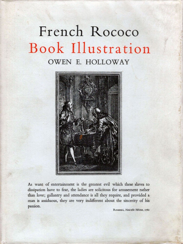 Item #1128 French Rococo Book Illustration. Owen E. Holloway.