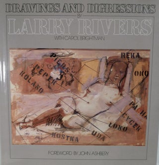 Item #11542 Drawings and Digressions [LARRY RIVERS]. Larry Brightman, Carol Brightman