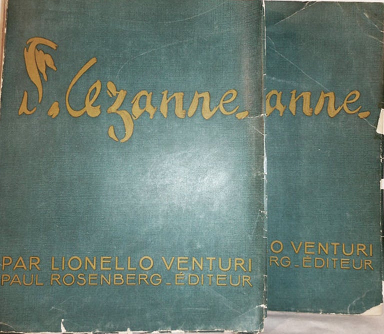 Item #11557 Cezanne Son Art - Son Oeuvre. Lionello Venturi.