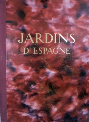 Item #1423 Jardins D'Espagne. Georges Gromort