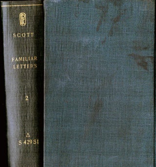 Item #1437 Familiar Letters of Sir Walter Scott. Sir Walter Scott