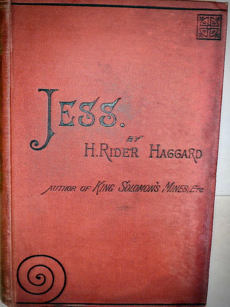 Item #15390 Jess. H. Rider Haggard.