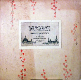 Item #1625 Dresden 10 Originalradierungen. M. Herzing