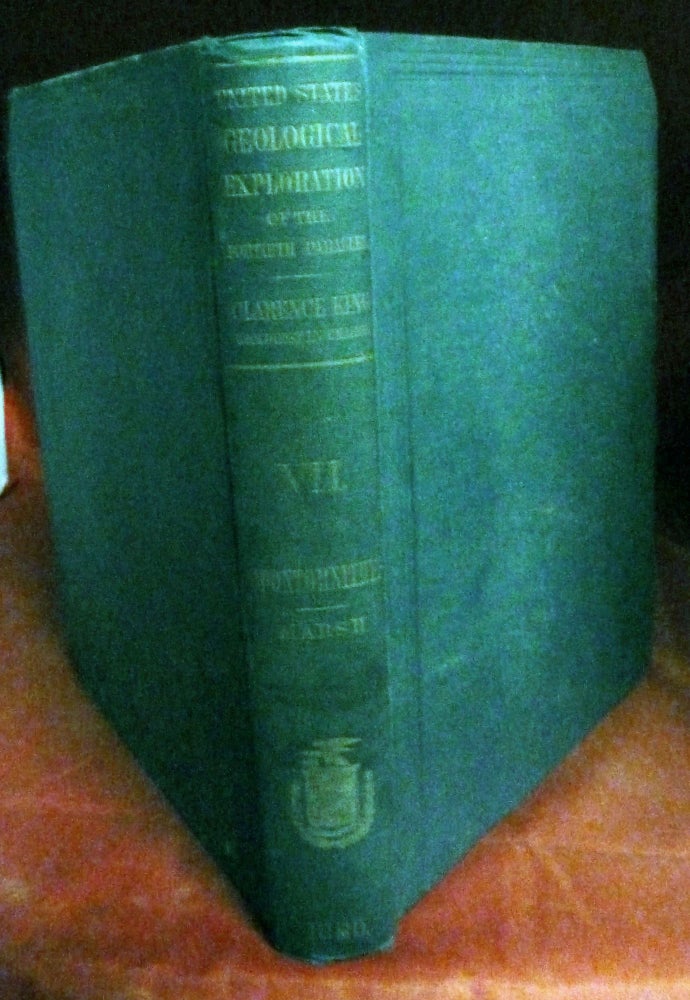 Item #16270 Odontornithes: A Monograph On The Extinct Toothed Birds of North America; United States Geological Exploration Of The Fortieth Parallel, Clarence King, Geologist-In-Charge: VOLUME 7. Othniel Charles Marsh.