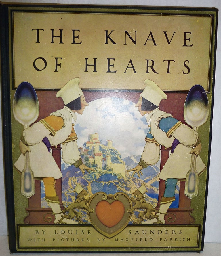 Item #16596 The Knave of Hearts by Louise Sanders. Maxfield Parrish.