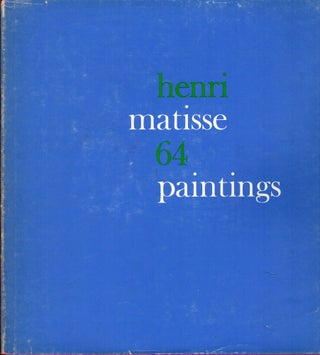 Item #16820 Henri Matisse 64 Paintings. Lawrence Gowing