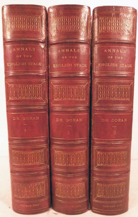 Item #16872 "Their Majesties Servants" Annals Of The English Stage From Thomas Betterton To...