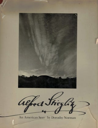 Item #17179 Alfred Stieglitz An American Seer. Dorothy Norman