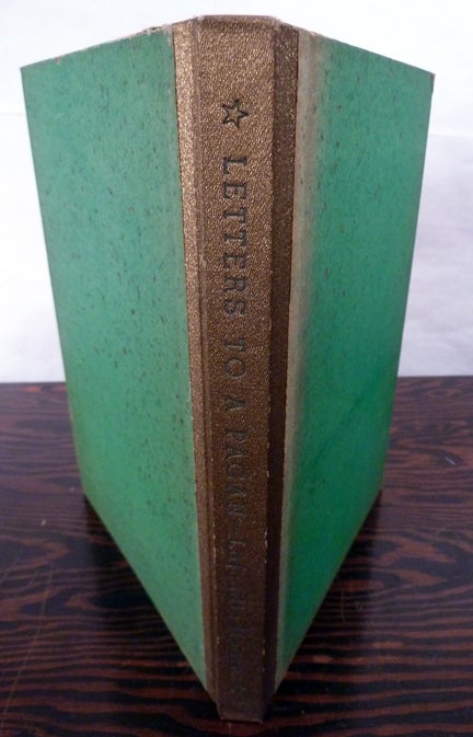 Item #17404 Letters To A Pagan. Lafcadio Hearn.