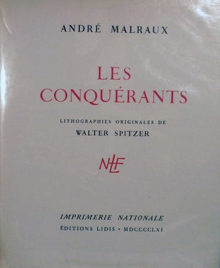 Item #18016 Les Conquerants. Andre Malraux