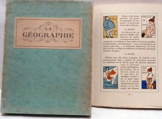 Item #18236 La Geographie; Cours Supplementaire Pour Les Eleves De 20 A60 Ans. Joseph Hemard