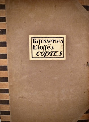 Item #18307 Etoffes et Tapissieries Coptes. Henri Ernst
