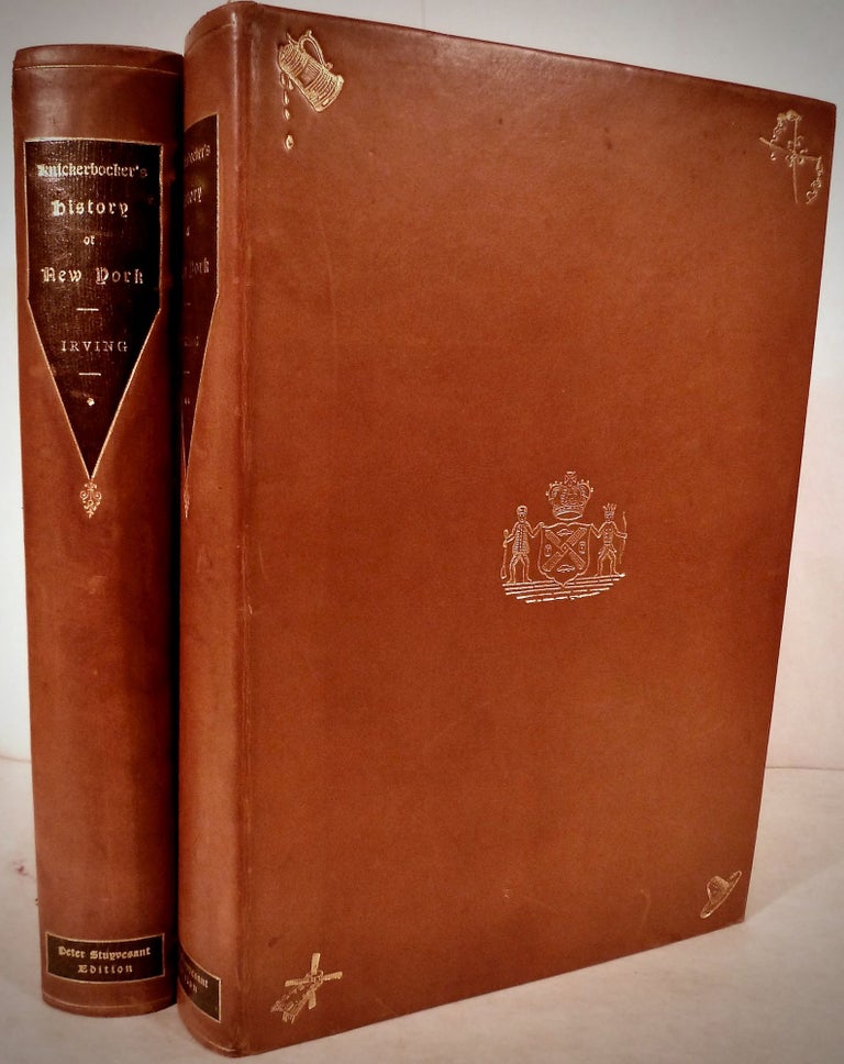 Item #18378 Knickerbocker's History of New York. Washington Irving.