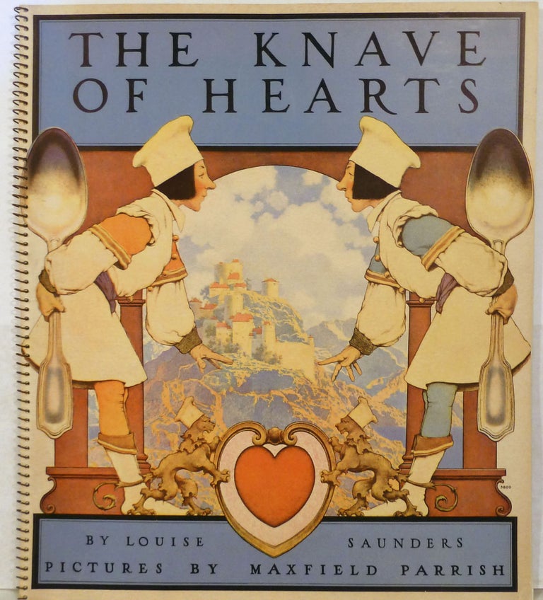 Item #18545 The Knave of Hearts by Louise Sanders. Maxfield Parrish.