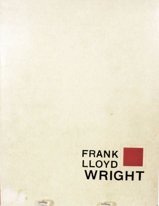 Item #18629 Frank Lloyd Wright Aus Dem Lebenswerke Eines Architekten. H. De Fries