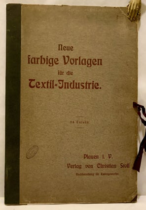 Item #18739 Neue farbig Vorlagen fur die Textil-Industrie (Series I). Carl Gottlieb Roder