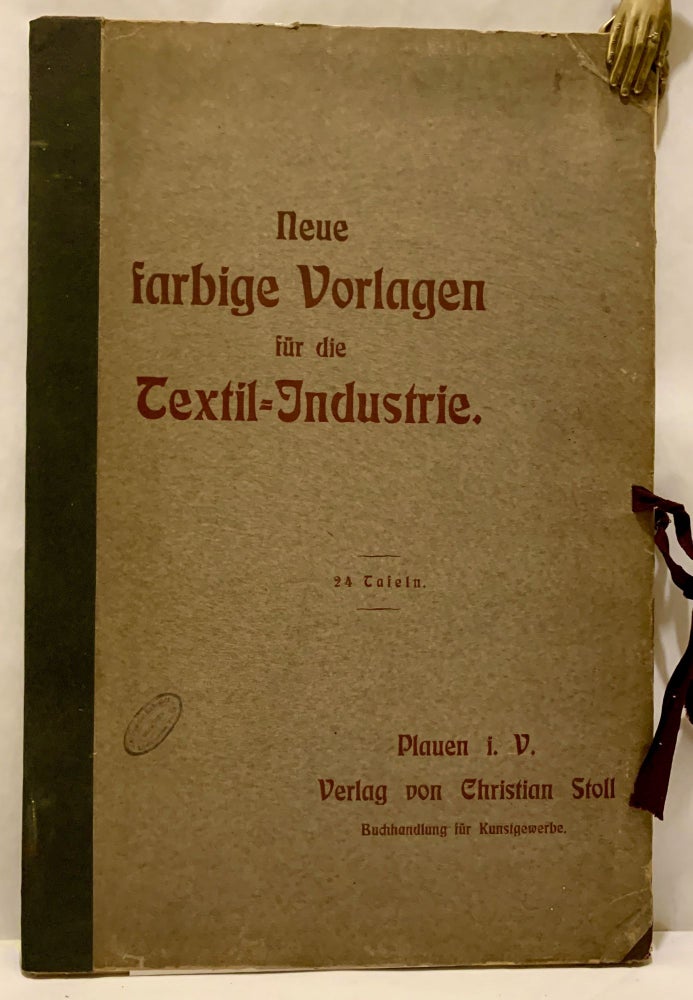 Item #18739 Neue farbig Vorlagen fur die Textil-Industrie (Series I). Carl Gottlieb Roder.