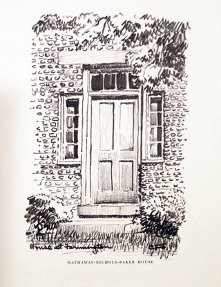 Item #18974 The Cobblestone House Entrance. Carl F. Schmidt
