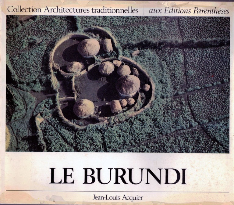 Item #19104 Le Burundi. Jean-Louis Acquier.