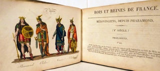 Item #19190 Les Rois Et Reines De France En Estampes, Ou Abrege Historique Et Chronologique De...