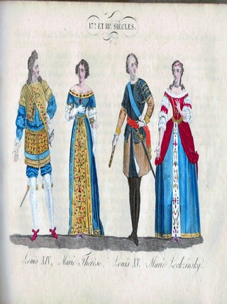 Les Rois Et Reines De France En Estampes, Ou Abrege Historique Et Chronologique De Chaque Regne, Suivi Du Tableau Des Moeurs Et Usages Des Francais Sous Chaque Race