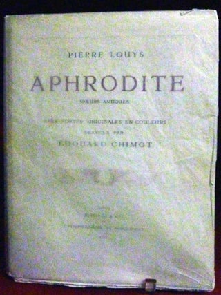 Item #19337 Aphrodite. Pierre Louys