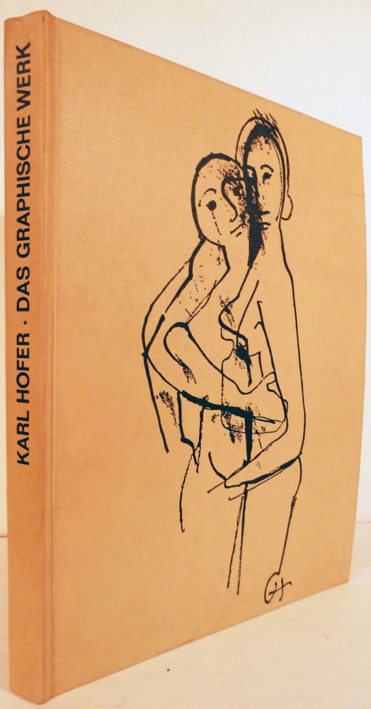 Item #19541 Karl Hofer Das Graphische Werk. Ernest Rathenau.