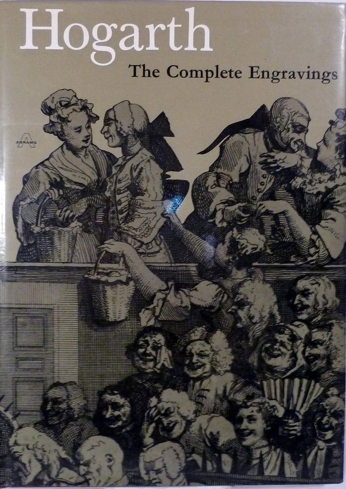 Item #19552 Hogarth The Complete Engravings. Joseph Burke, Colin Caldwell.
