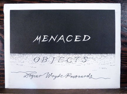 Item #19658 Menaced Objects Series [Dogear Wryde Postcards]. Edward Gorey.