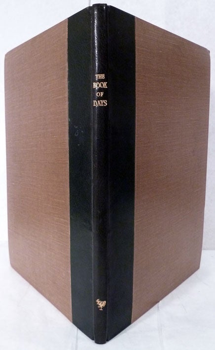 Item #19694 The Book Of Days Of Llewelyn Powys; Thoughts From His Philosophy Selected By John Wallis. Llewelyn Powys.