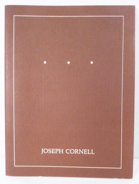 Item #19728 Joseph Cornell; 16 September 1978 - 29 October 1978. Joseph Cornell.