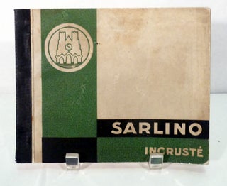 Item #20023 Sarlino Reims. Paris. Societe Industrielle Remoise Du Linoleum Sarlino Reims
