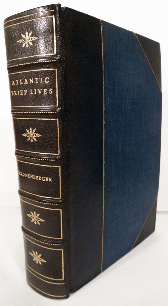 Item #20135 Atlantic Brief Lives A Biographical Companion to the Arts. Louis Kronenberger, Emily Morison Beck.