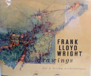 Item #20251 drawings for a living architecture. Frank Lloyd Wright