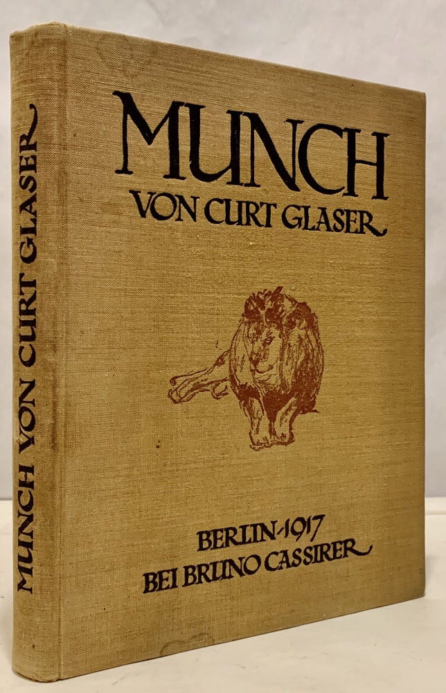 Item #20510 Edvard Munch. Curt Glaser.