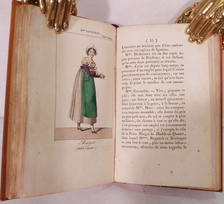 Item #20590 Almanach Des Spectacles for the Year 1818. Paris. Chez Janet.