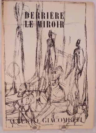 Item #20707 Derriere Le Miroir. Nos. 39-40, June-July 1951. Alberto Giacometti