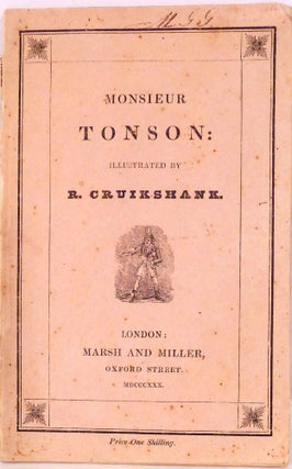 Item #20731 Monsieur Tonson by John Taylor. Robert Cruikshank