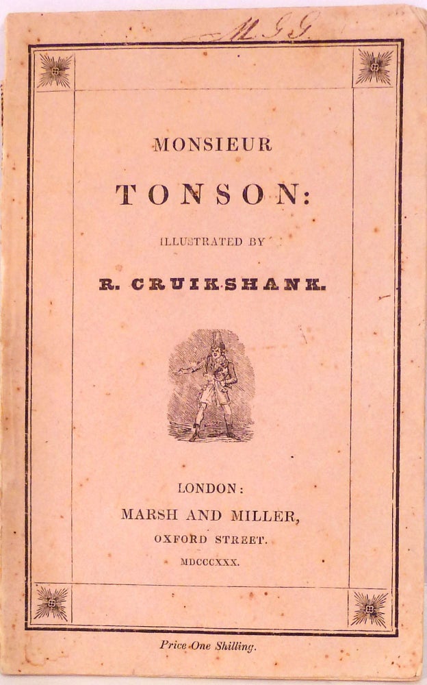Item #20731 Monsieur Tonson by John Taylor. Robert Cruikshank.