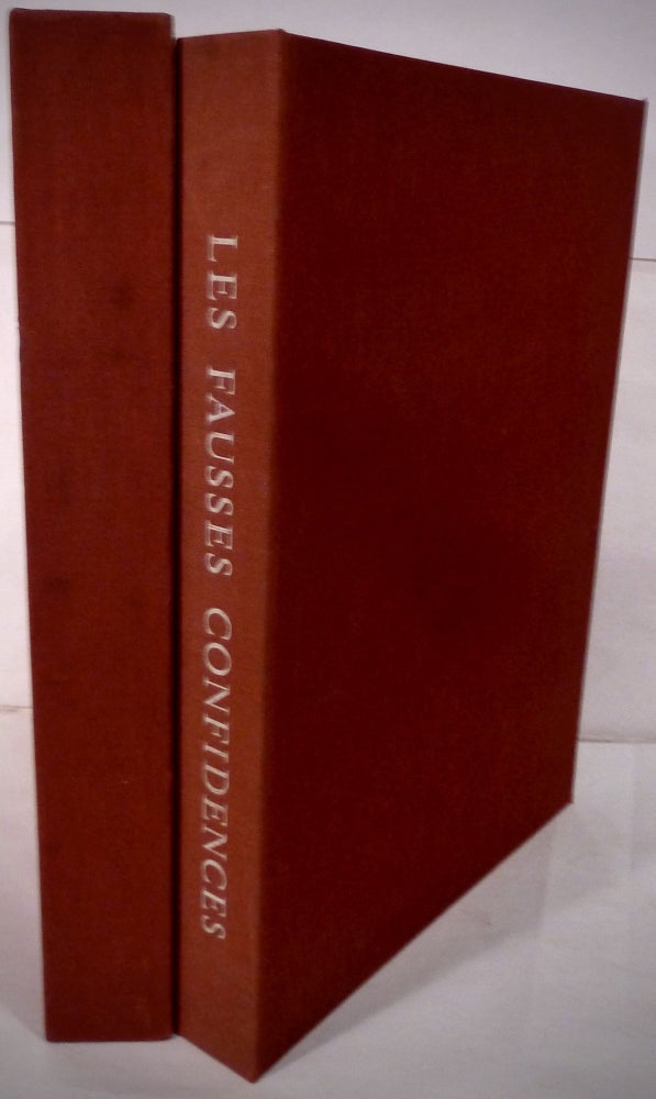Item #20985 Les Fausses Confidences. Marivaux, Pierre Carlet de Chamberlain de.