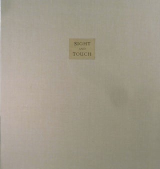 Sight and Touch; In Spanish, English And French, With Three Woodcuts By Balthus (Count Balthazar Klossowski de Rola)
