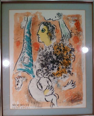 Item #20994 Color Lithograph. Marc Chagall