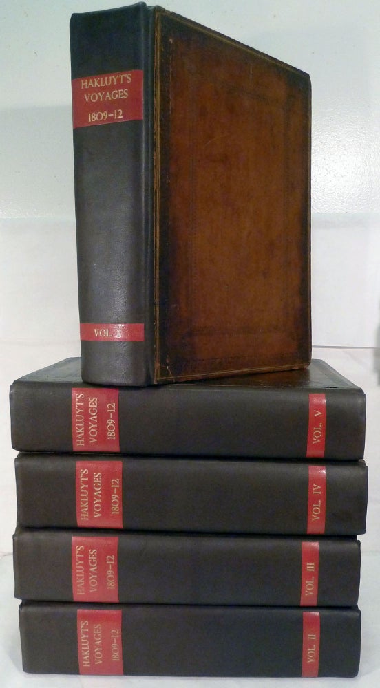 Item #21021 Hakylut's Collection Of The Early Voyages, Travels And Discoveries Of The English Nation. Richard Haklyut.