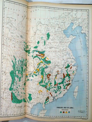 The New Atlas And Commercial Gazetteer Of China; A Work Devoted To Its Geography & Resources And Economic & Commercial Development. Containing 25 Bi-Lingual Maps, With Complete Indexes, And Many Coloured Graphs. Compiled and Translated from the latest and most authoritative surveys and records by the staff of the Far Eastern Geographical Establishment, Shanghai, China