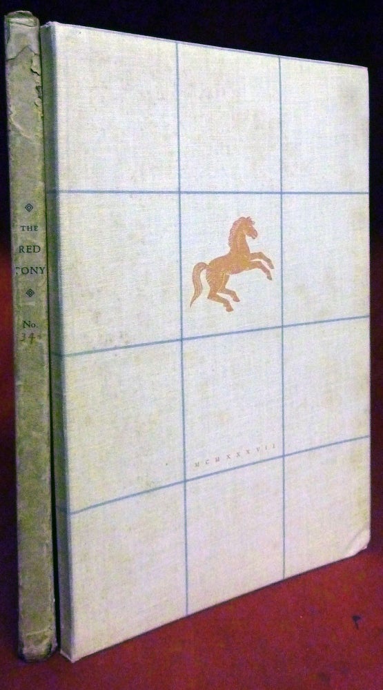 Item #21167 The Red Pony; I. The Gift * II. The Great Mountains * III. The Promise. John Steinbeck.