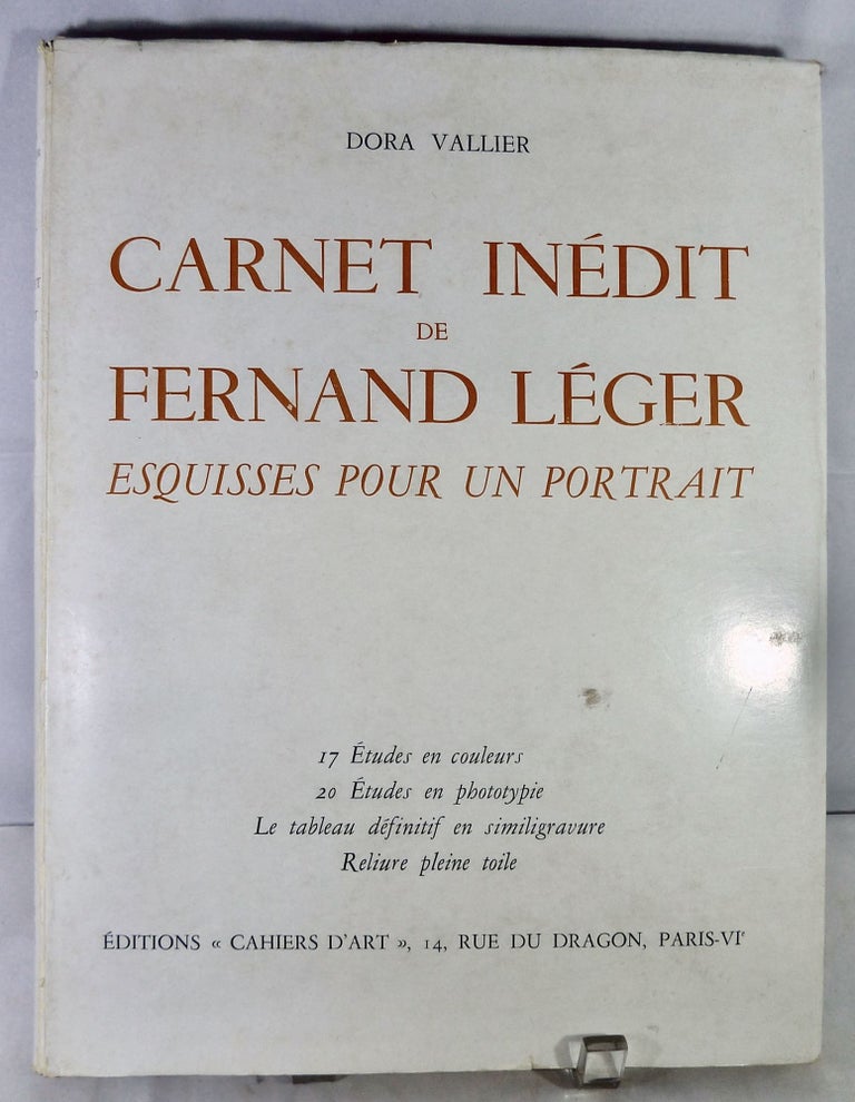 Item #21423 Carnet Inedit De Fernand Leger. Dora Vallier.