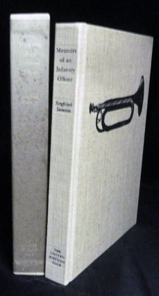 Item #21489 Memoirs of an Infantry Officer; With an Introduction by David Daiches and...