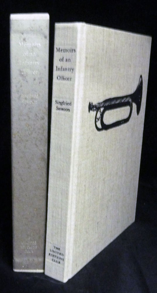 Item #21489 Memoirs of an Infantry Officer; With an Introduction by David Daiches and Illustrations by Paul Hogarth. Siegfried Sassoon.