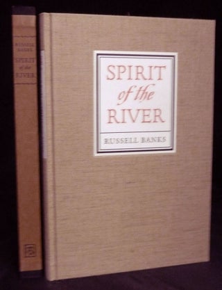 Item #21516 Spirit of the River by Russell Banks. Barry Moser