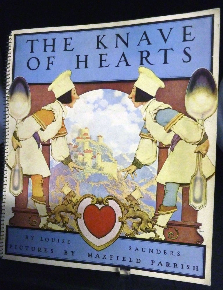 Item #21523 The Knave of Hearts by Louise Sanders. Maxfield Parrish.
